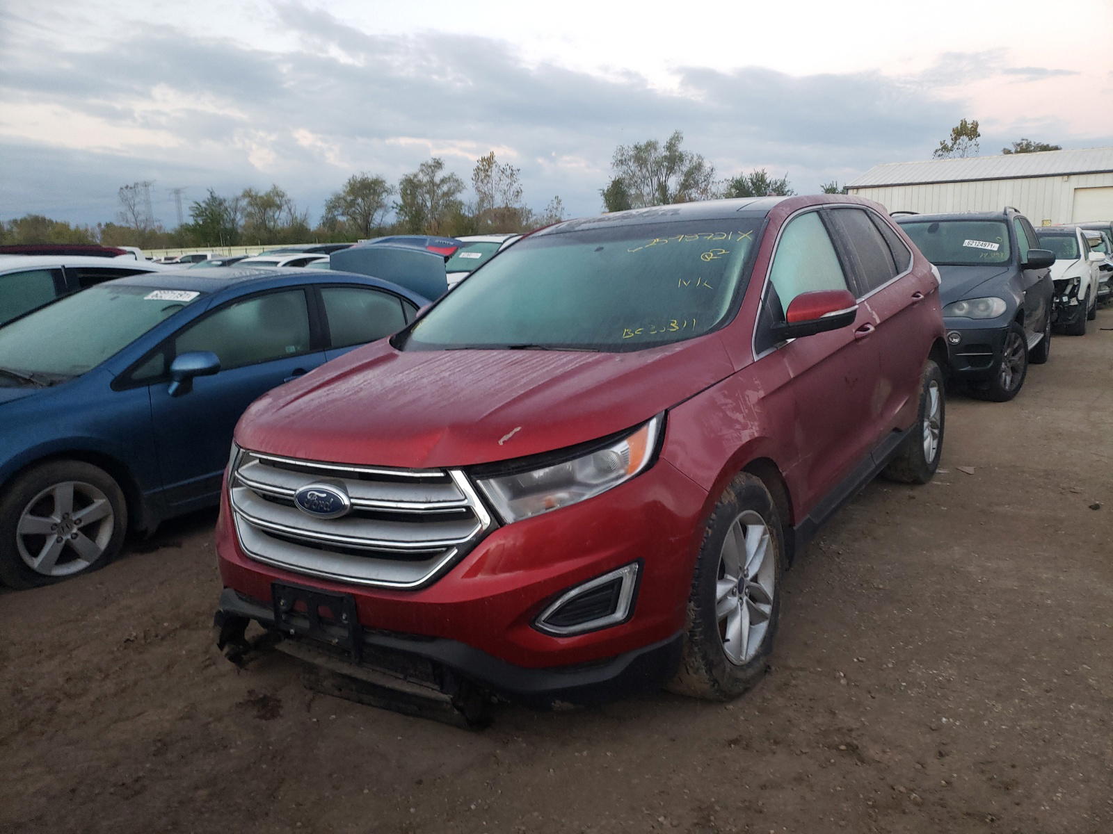 Photo 2 from auction – 2016 FORD EDGE SEL with VIN 2FMPK4J91GBC30311