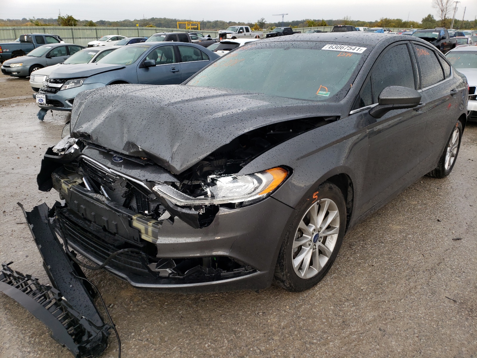 Photo 2 from auction – 2017 FORD FUSION SE with VIN 3FA6P0H77HR145786