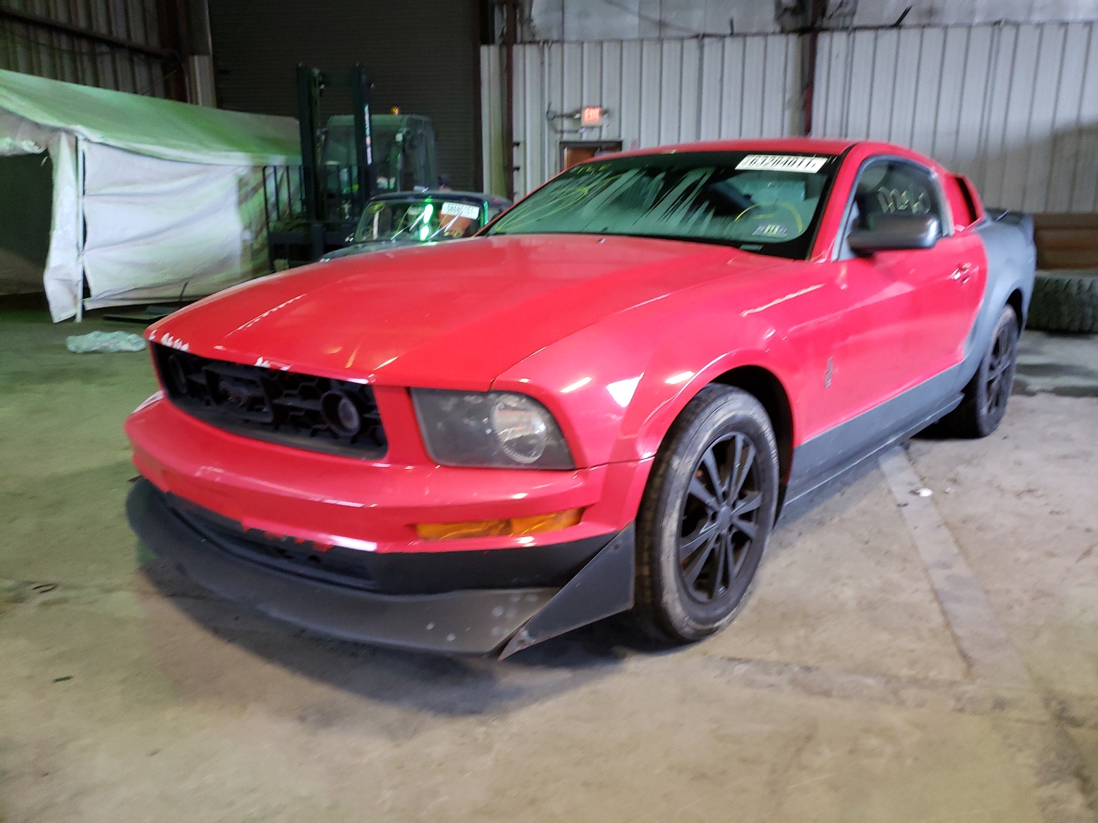 Photo 9 from auction – 2007 FORD MUSTANG with VIN 1ZVFT80N075236430