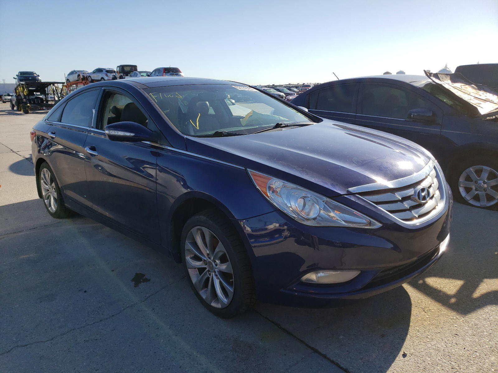 HYUNDAI SONATA SE 2012 with VIN 5NPEC4AB0CH412804 - Photo from auction