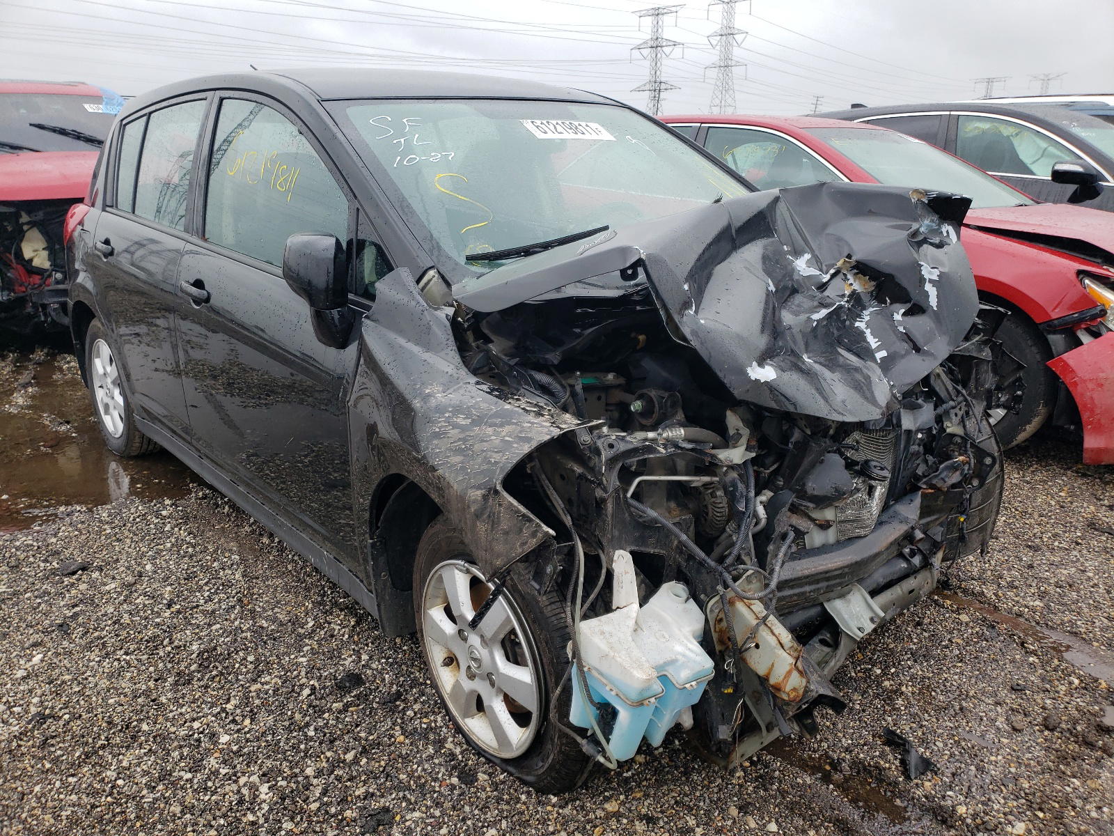 NISSAN VERSA 2009 with VIN 3N1BC13E79L383712 - Photo from auction