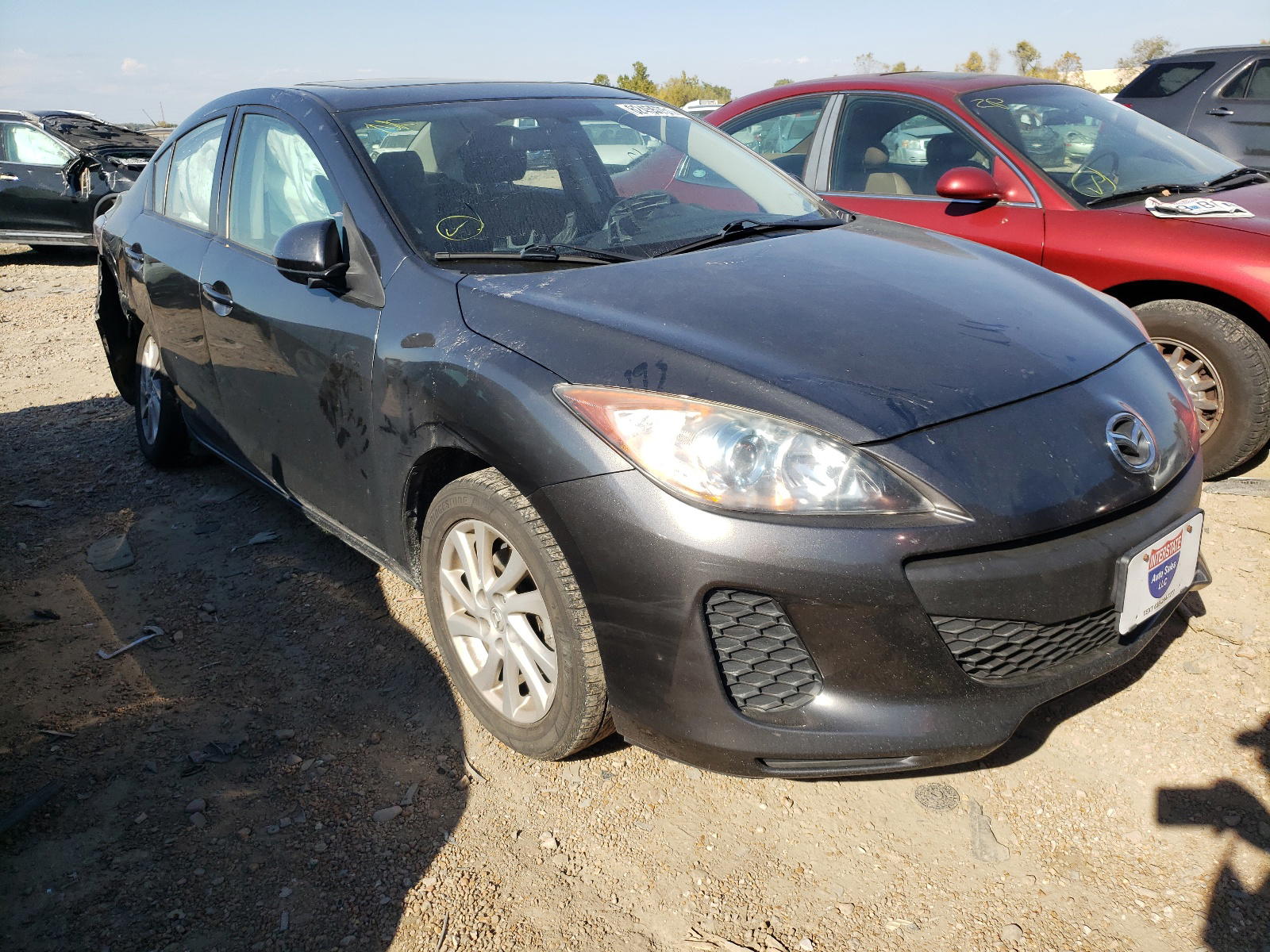MAZDA 3 I 2012 with VIN JM1BL1V76C1656875 - Photo from auction