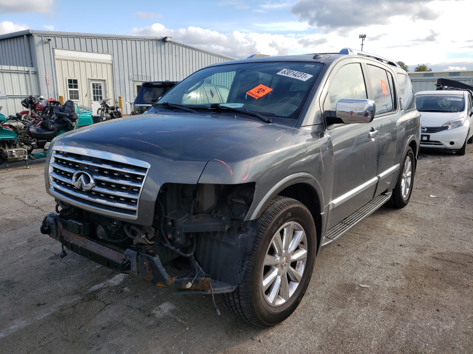 Photo 2 from auction – 2010 INFINITI QX56 with VIN 5N3ZA0NC2AN901398