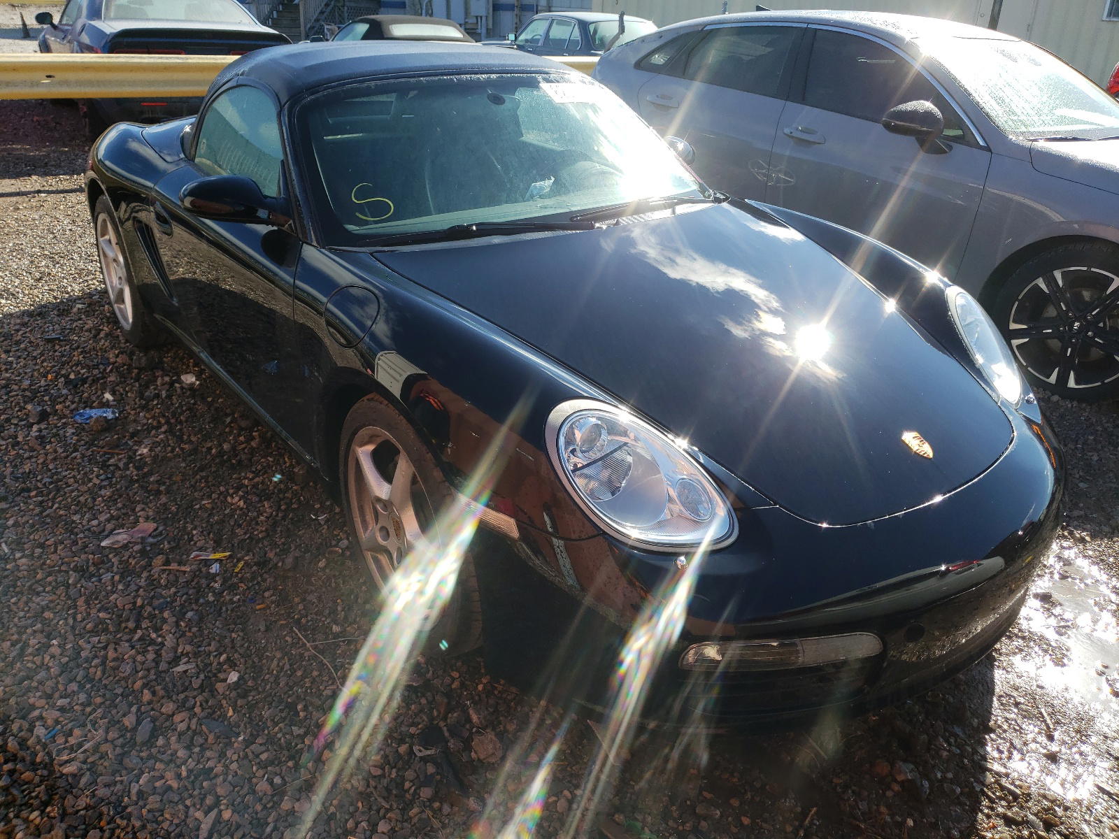 PORSCHE BOXSTER 2007 with VIN WP0CA29857U711596 - Photo from auction