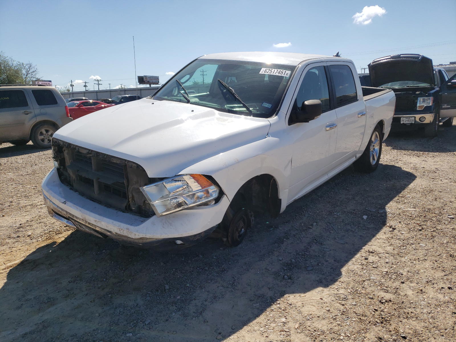 Photo 2 from auction – 2015 RAM 1500 SLT with VIN 1C6RR6LT6FS658738