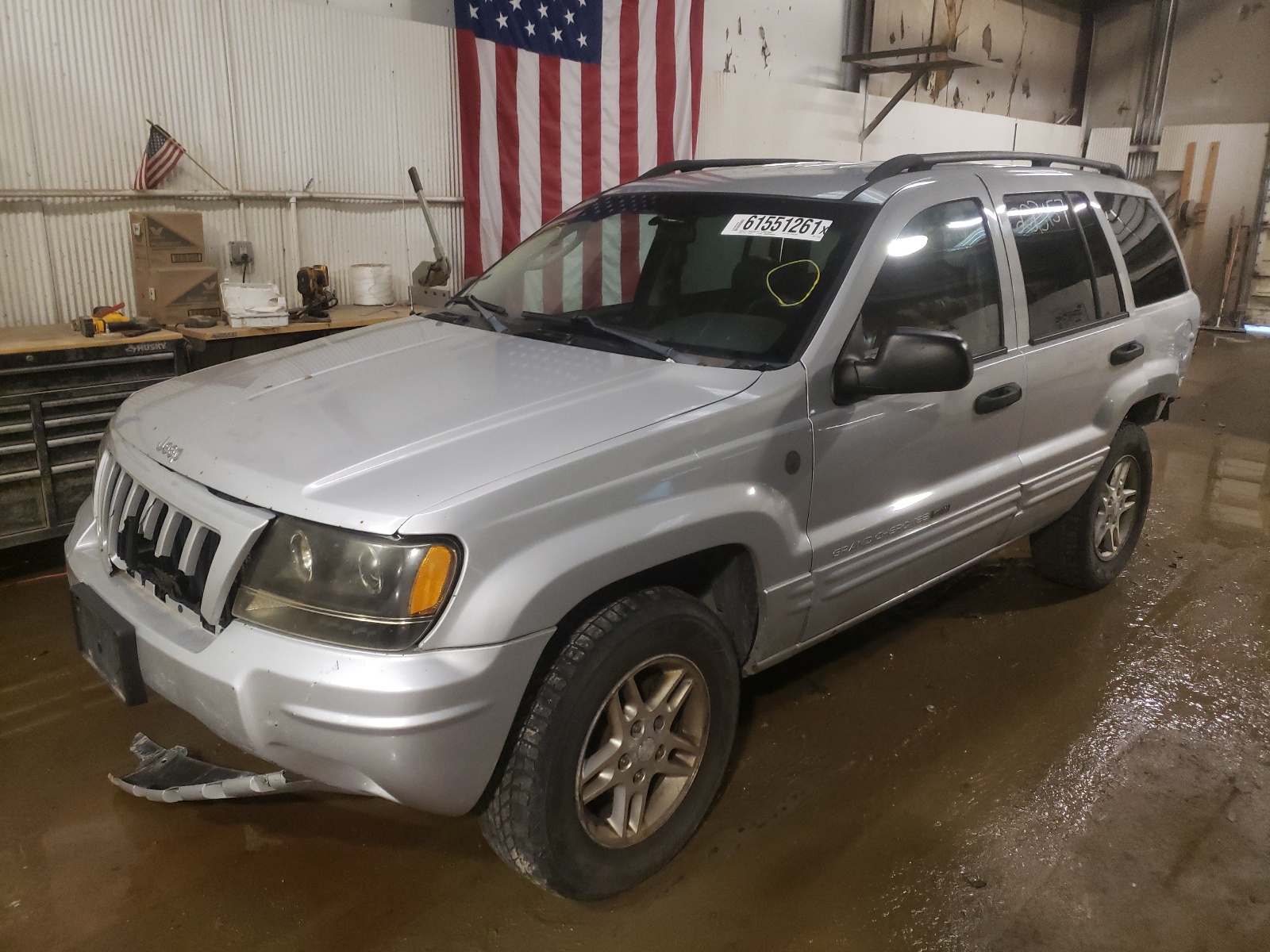 Photo 2 from auction – 2004 JEEP GRAND CHER with VIN 1J4GW48S34C415726