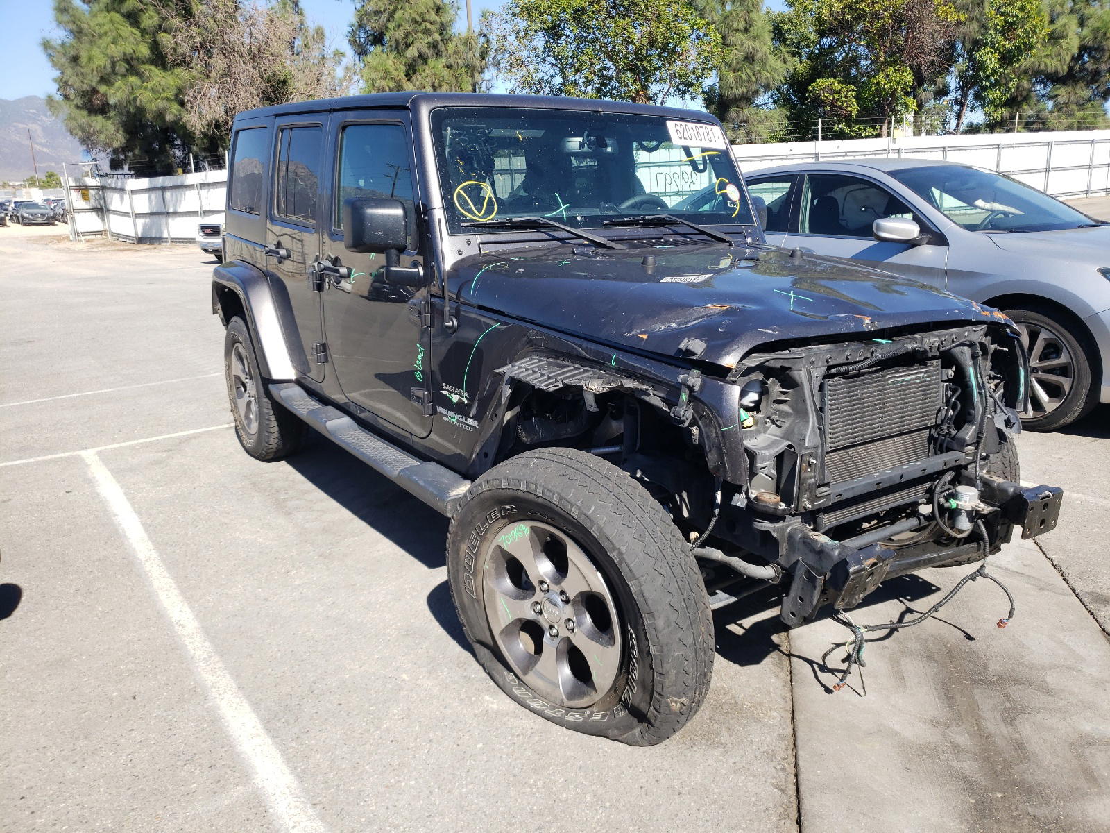 Photo 9 from auction – 2017 JEEP WRANGLER U with VIN 1C4BJWEG3HL751277