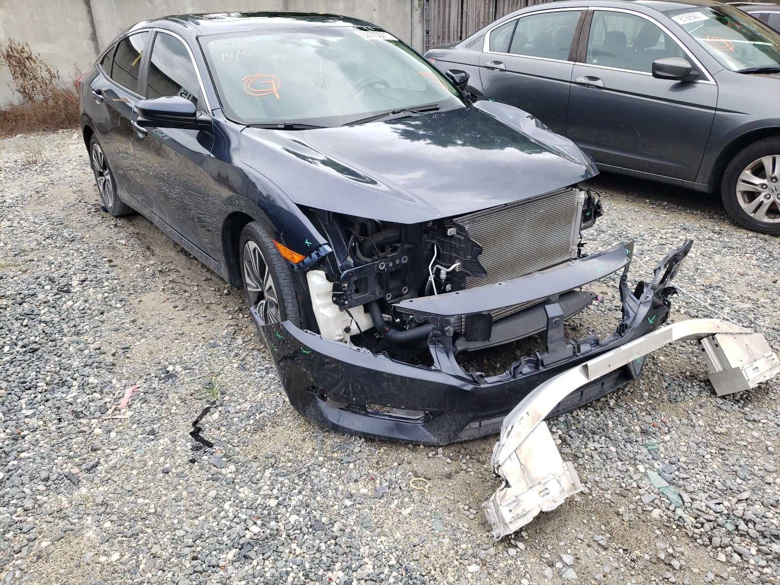 Photo 1 from auction – 2018 HONDA CIVIC EXL with VIN JHMFC1F74JX043002
