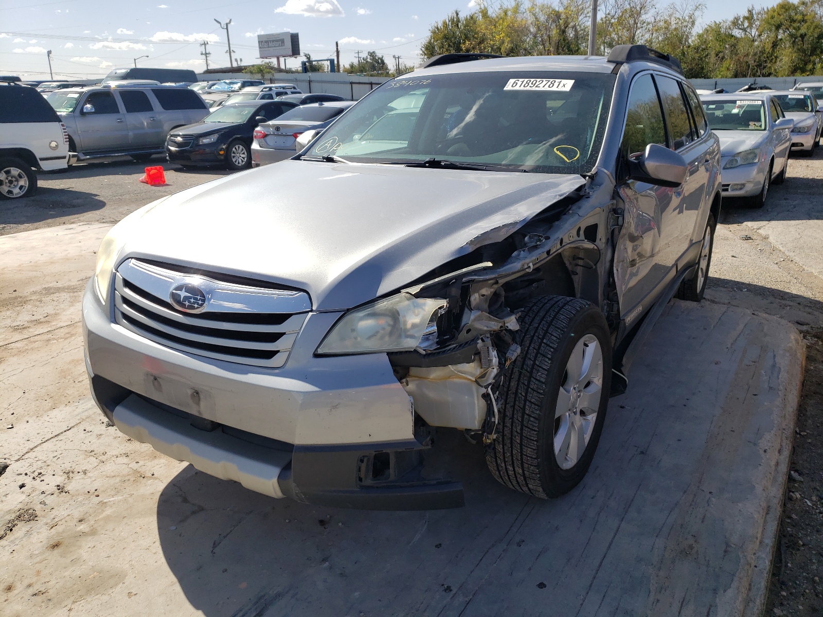 Снимка 2 от търг – 2010 SUBARU OUTBACK 2. с VIN 4S4BRBKC3A3384076