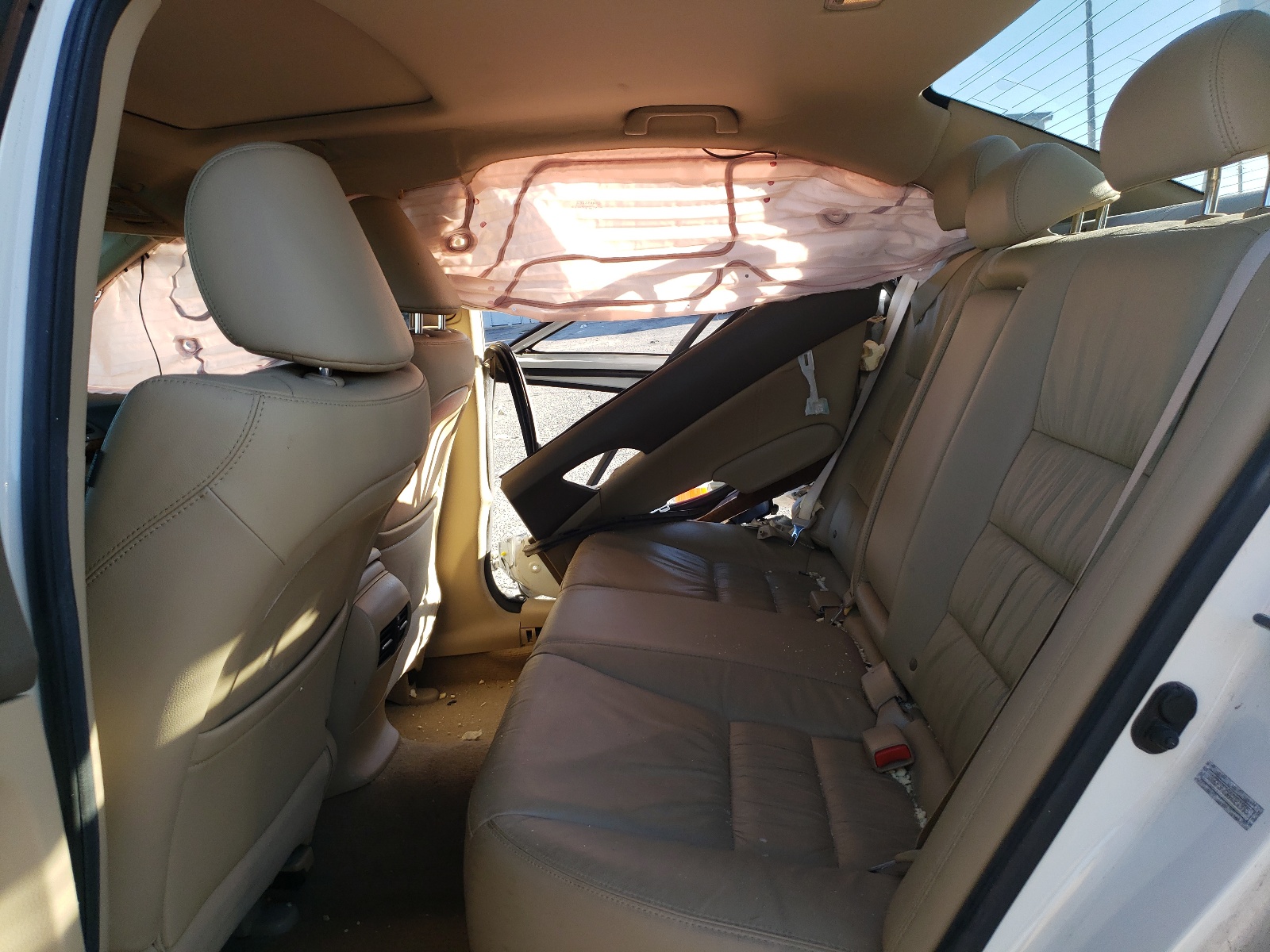 Photo 6 from auction – 2010 HONDA ACCORD EXL with VIN 1HGCP3F85AA021995