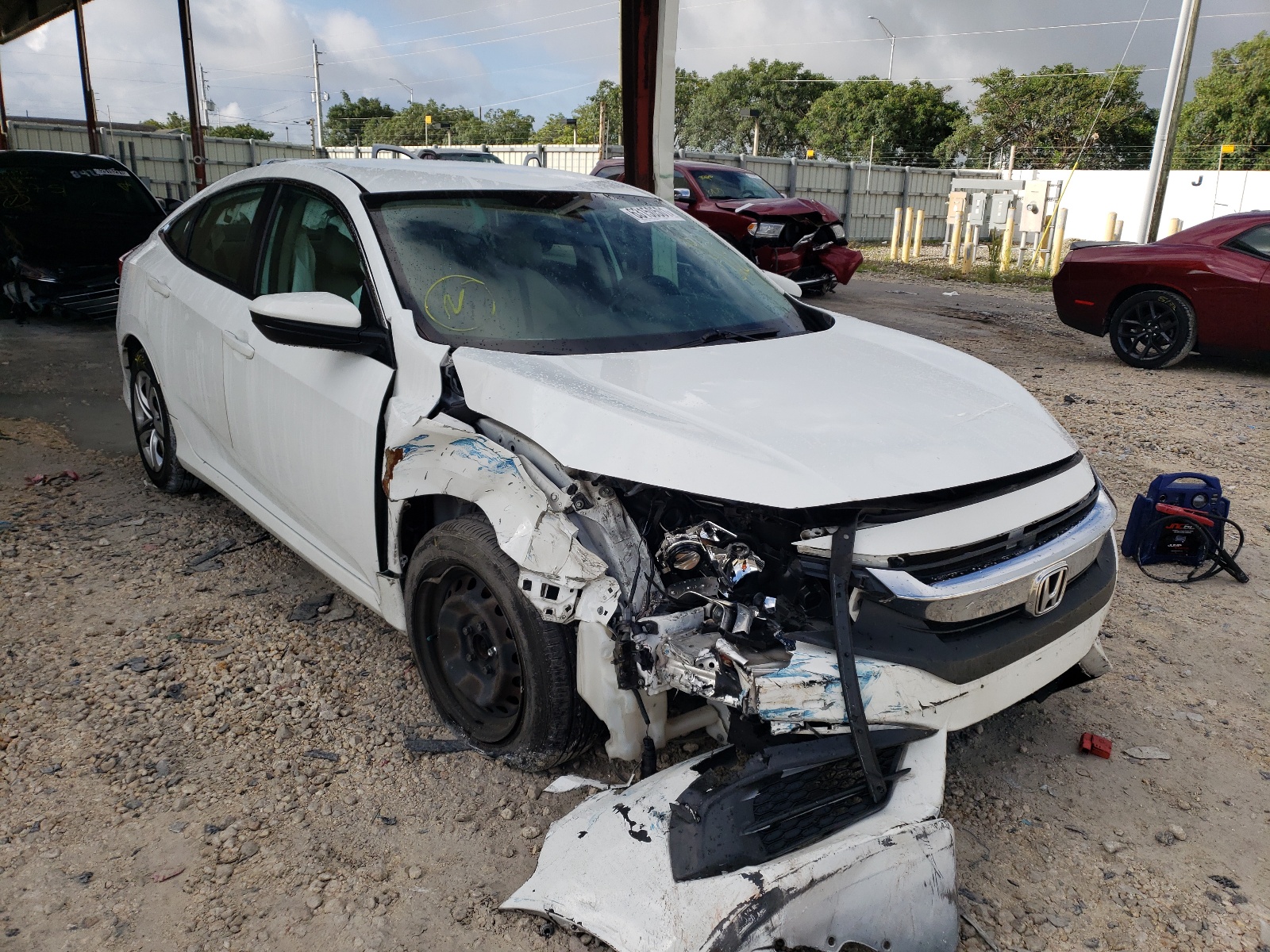 HONDA CIVIC LX 2016 with VIN 19XFC2F54GE096250 - Photo from auction