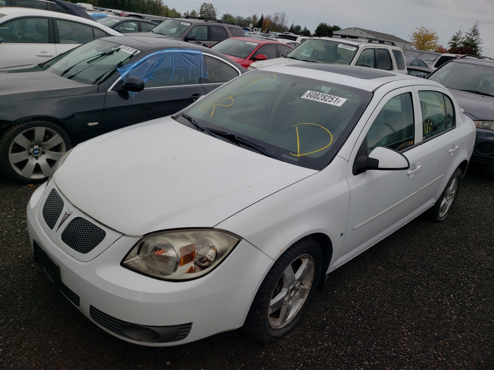 Photo 2 from auction – 2008 PONTIAC G5 SE with VIN 1G2AL55F887350070