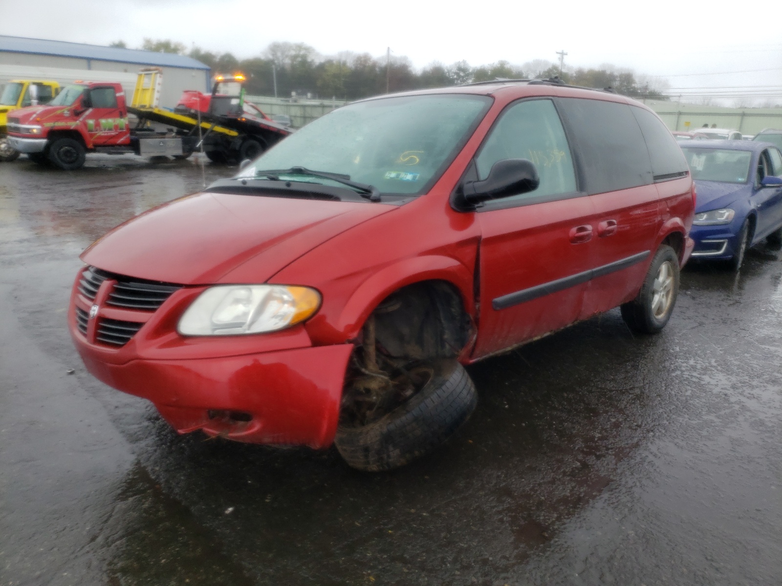 صورة رقم 2 من المزاد - 2005 DODGE CARAVAN SX مع VIN 1D4GP45R25B354027
