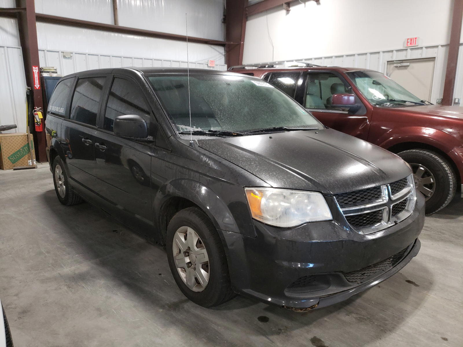 DODGE CARAVAN 2012 with VIN 2C4RDGBG6CR250934 - Photo from auction