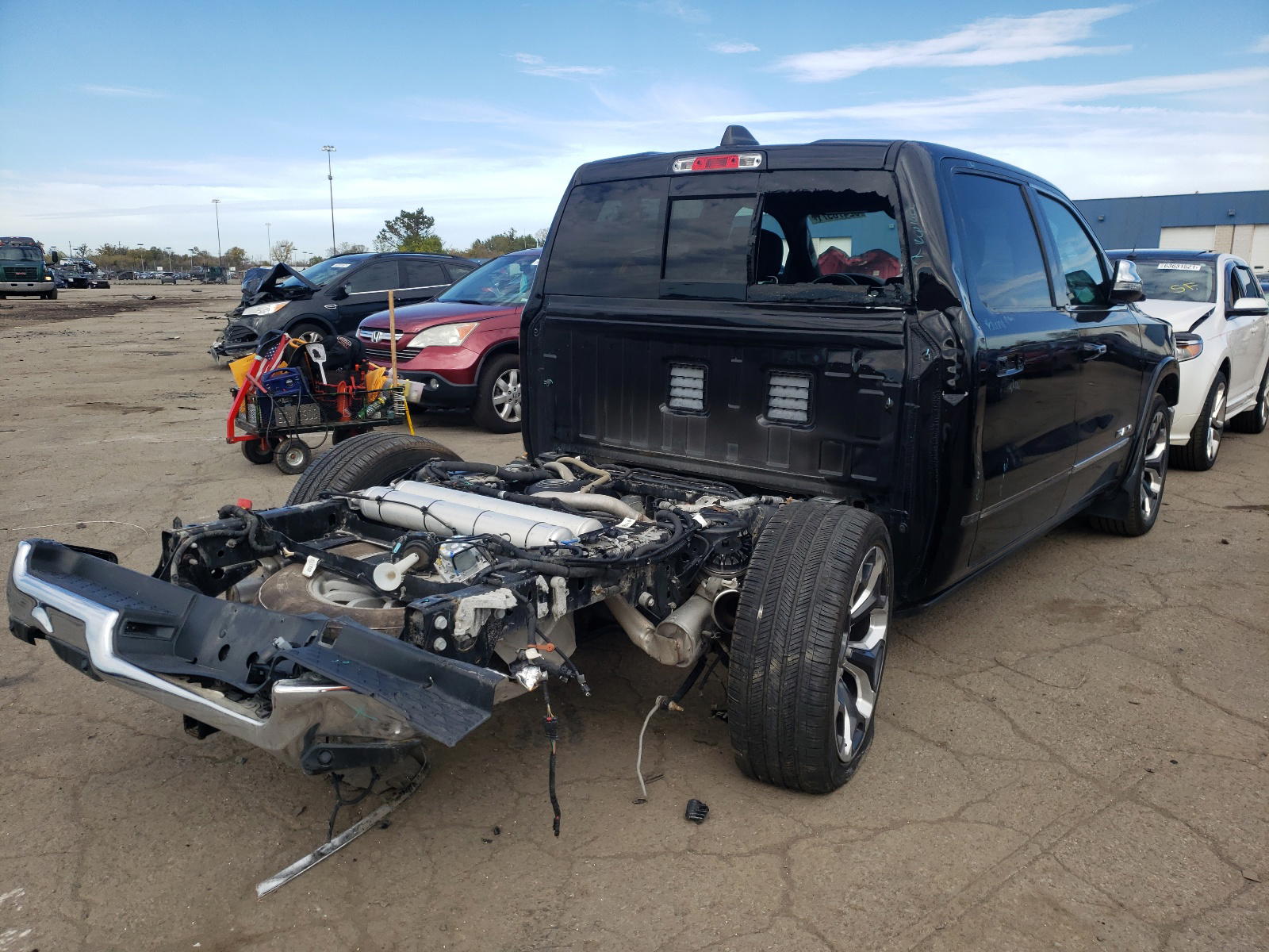 Photo 4 from auction – 2020 RAM 1500 LIMIT with VIN 1C6SRFHT4LN226539