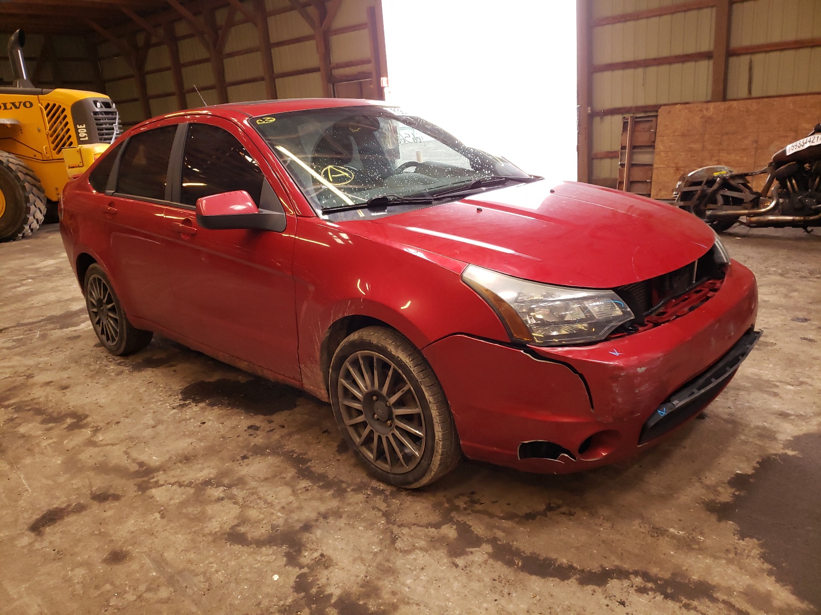 FORD FOCUS SES 2010 with VIN 1FAHP3GN1AW245265 - Photo from auction