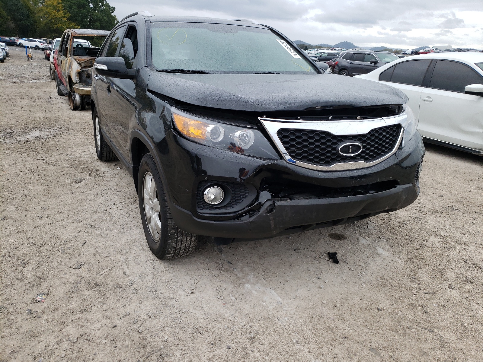 KIA SORENTO BA 2012 with VIN 5XYKT4A61CG259900 - Photo from auction