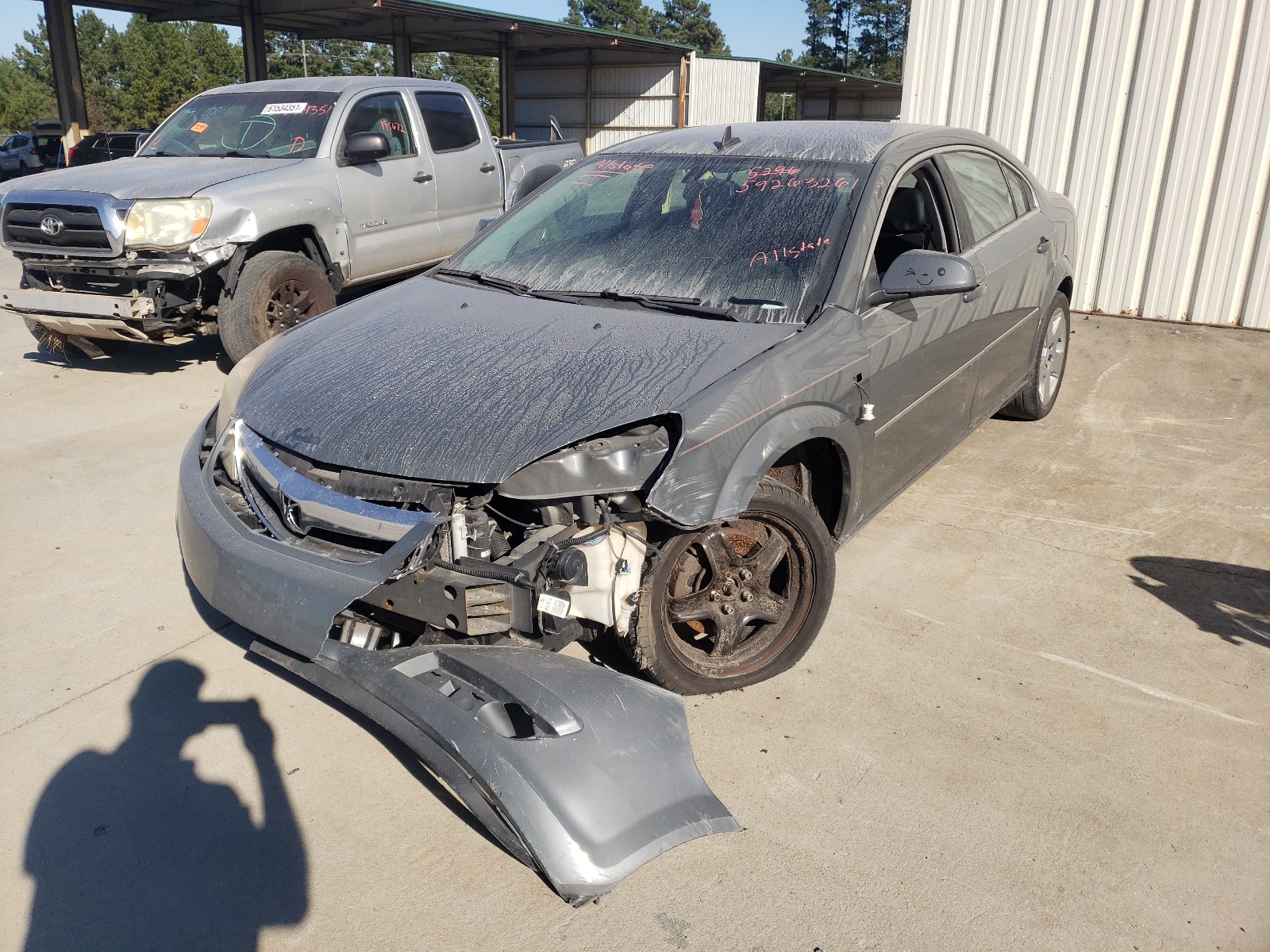 Photo 2 from auction – 2008 SATURN AURA XE with VIN 1G8ZS57B28F259159