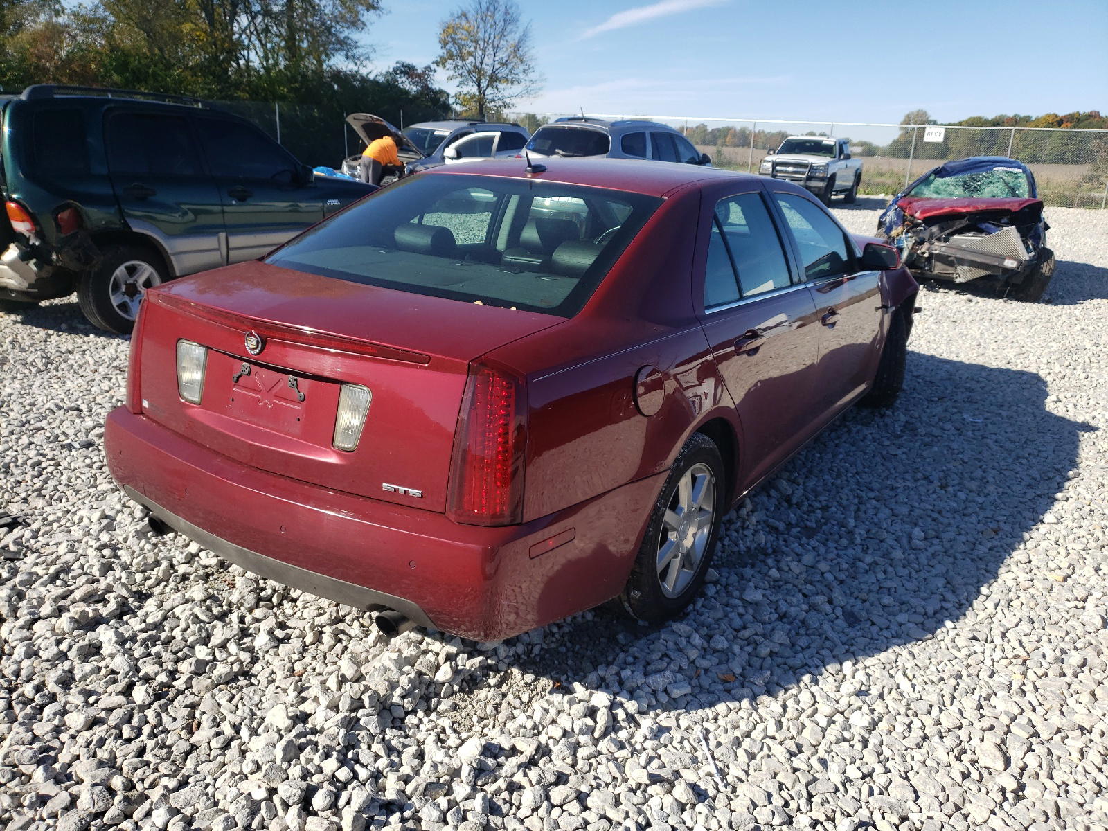 Photo 4 from auction – 2005 CADILLAC STS with VIN 1G6DW677X50187733