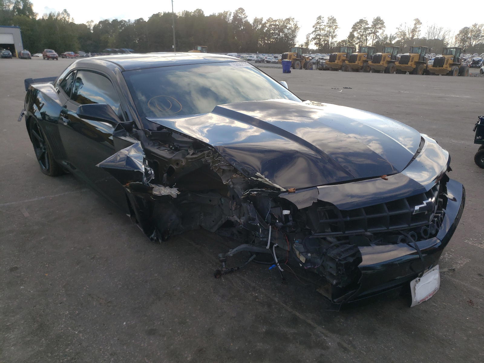 CHEVROLET CAMARO LS 2012 with VIN 2G1FA1E36C9169779 - Photo from auction