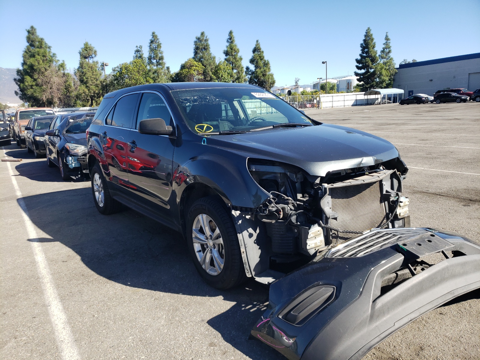 Photo 1 from auction – 2017 CHEVROLET EQUINOX LS with VIN 2GNALBEK2H1550521
