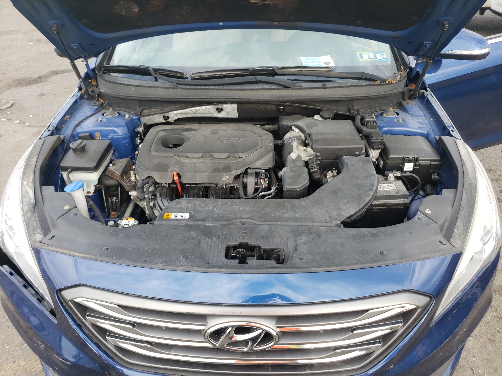 Photo 7 from auction – 2015 HYUNDAI SONATA SPO with VIN 5NPE34AF1FH067953