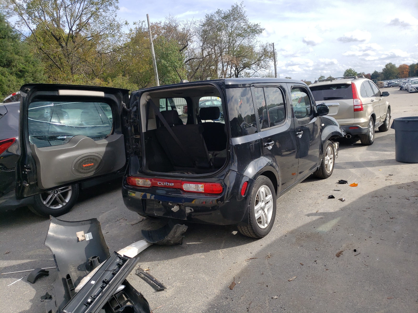 Photo 4 from auction – 2009 NISSAN CUBE BASE with VIN JN8AZ28R99T118797