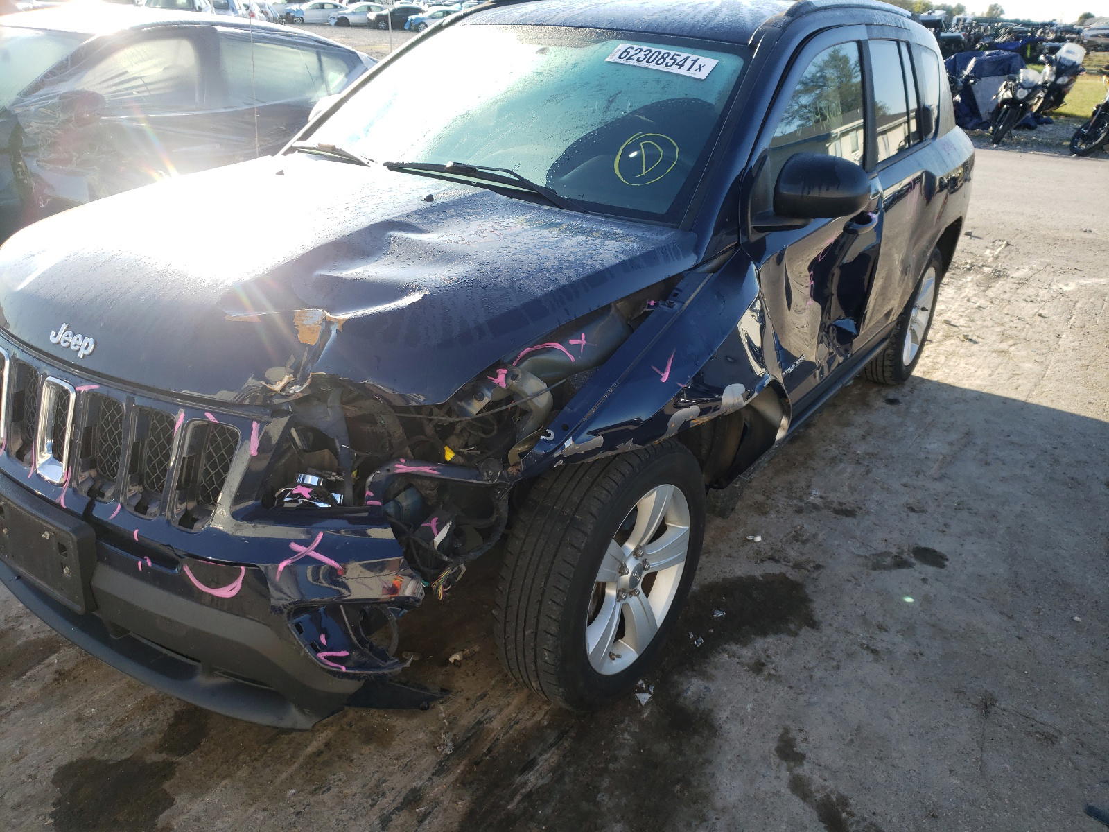 Photo 9 from auction – 2012 JEEP COMPASS SP with VIN 1C4NJCBA8CD601468