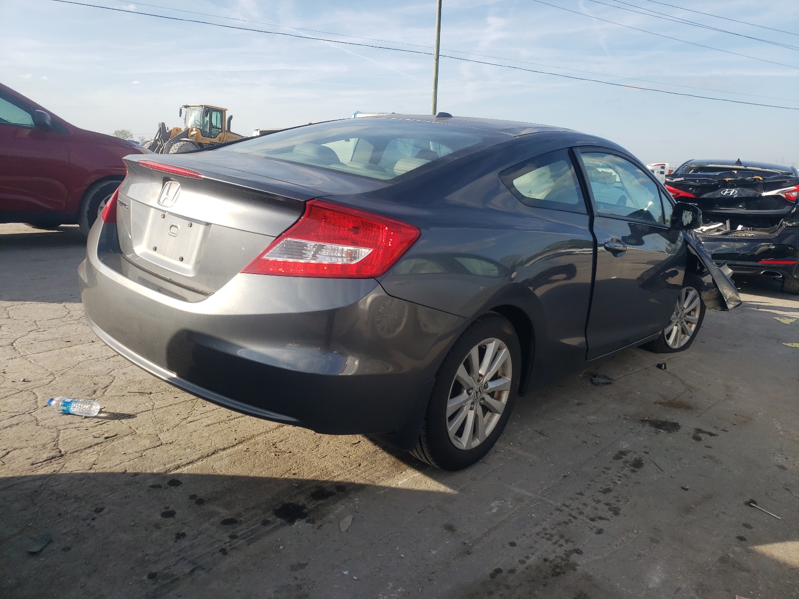 Photo 4 from auction – 2012 HONDA CIVIC EXL with VIN 2HGFG3B11CH550421