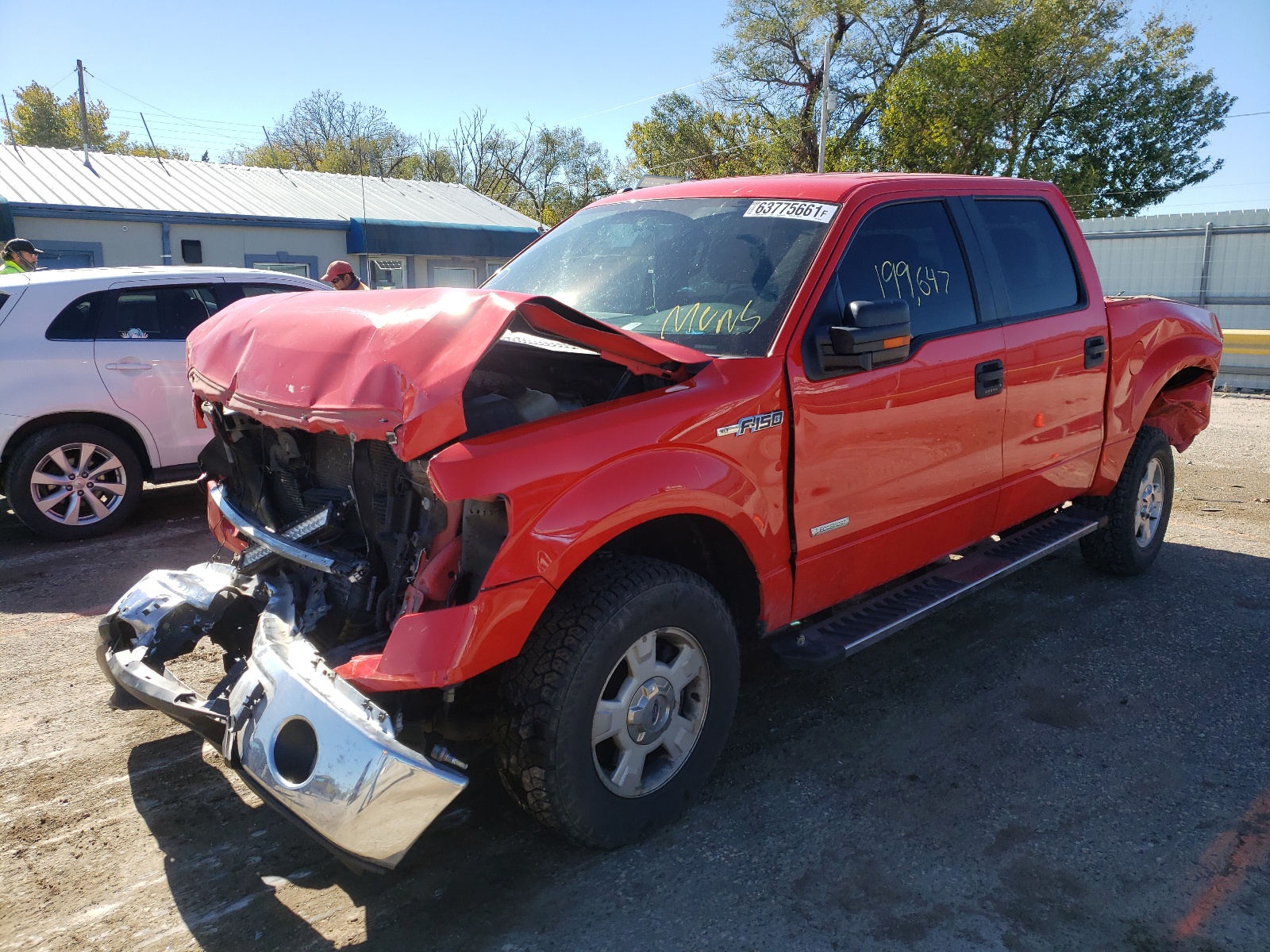 Photo 2 from auction – 2013 FORD F150 SUPER with VIN 1FTFW1ETXDFB04161