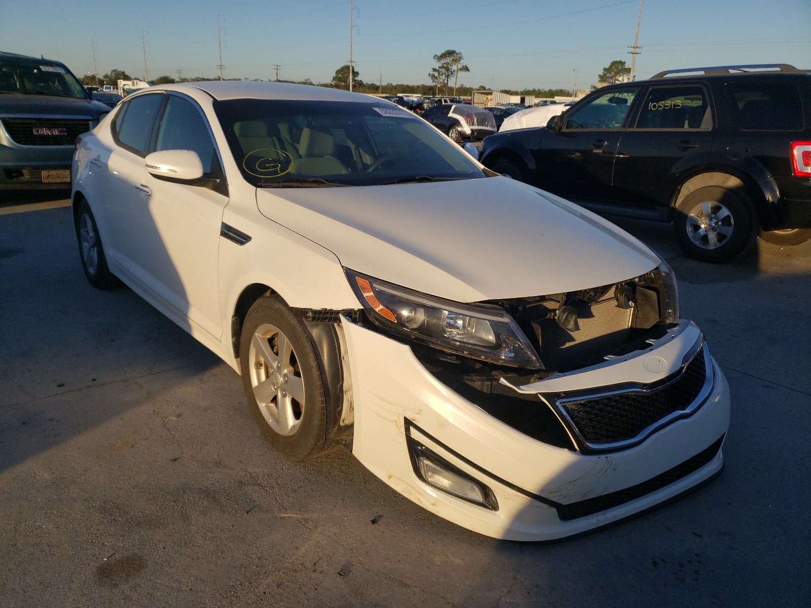 Photo 1 from auction – 2014 KIA OPTIMA LX with VIN 5XXGM4A74EG332115
