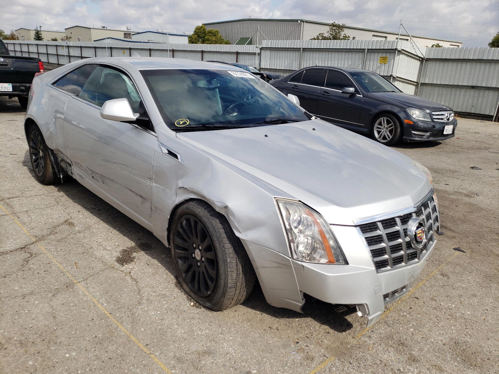 CADILLAC CTS 2014 with VIN 1G6DA1E31E0133335 - Photo from auction