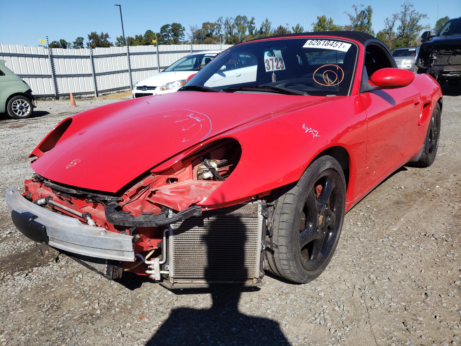 Photo 2 from auction – 2000 PORSCHE BOXSTER S with VIN WP0CB2982YU660380