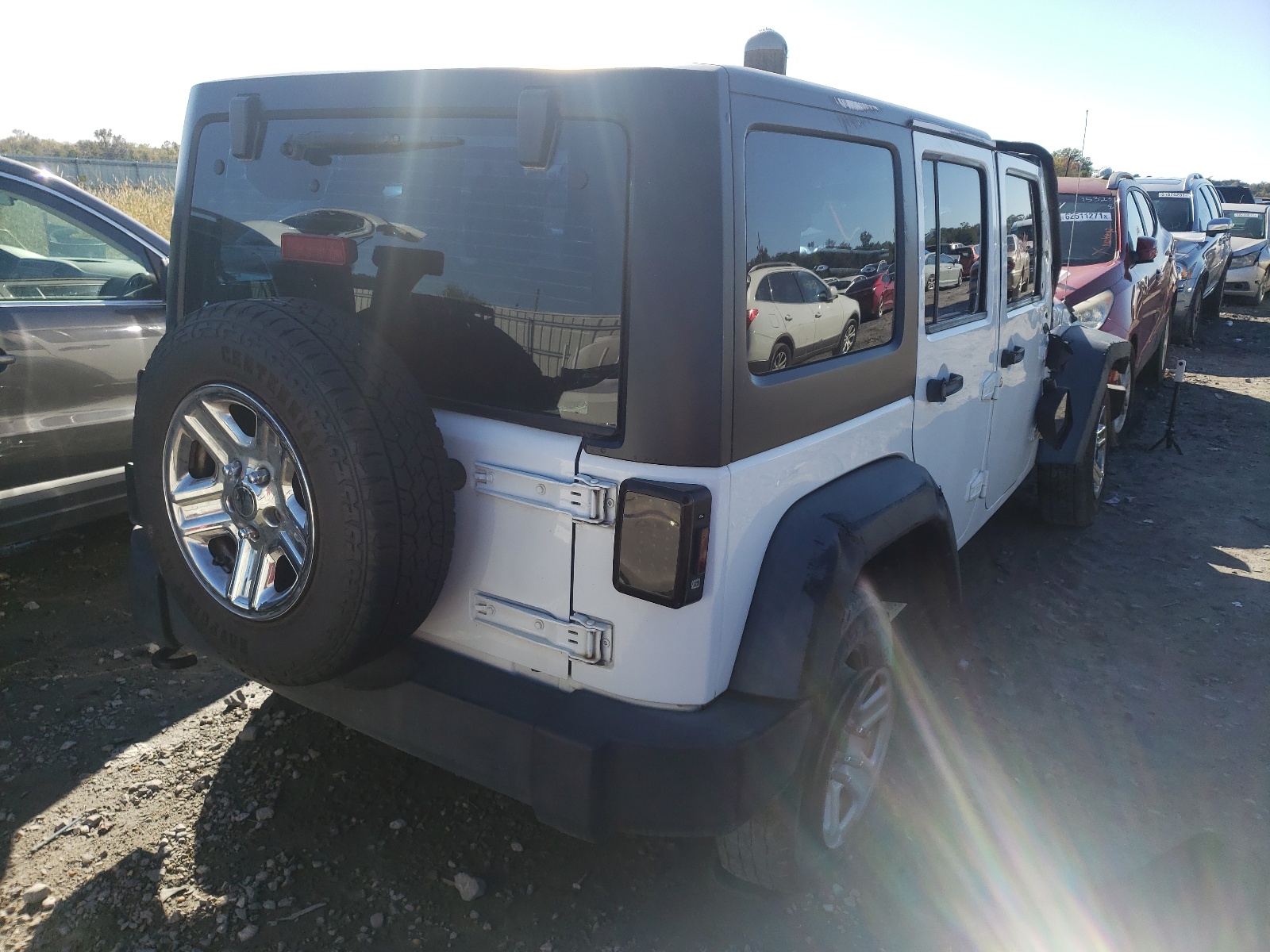 Photo 4 from auction – 2012 JEEP WRANGLER U with VIN 1C4BJWKG6CL273885