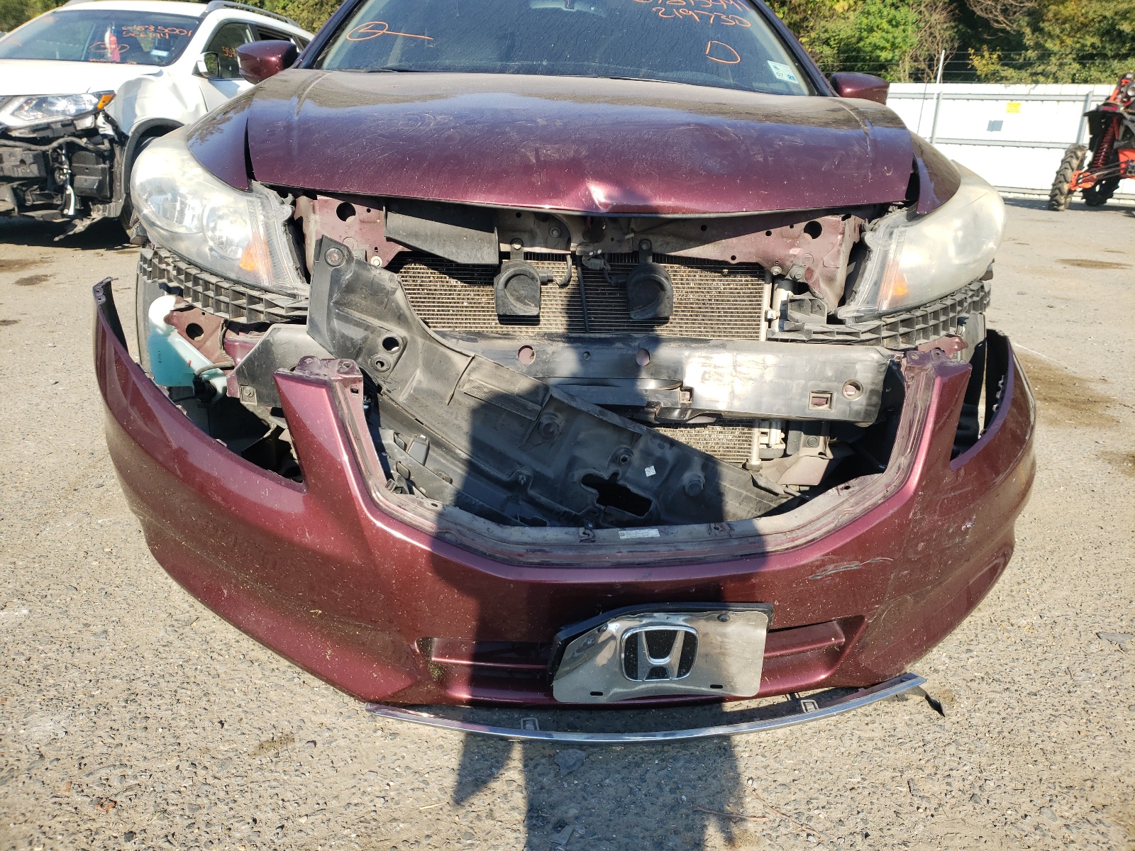 Photo 9 from auction – 2012 HONDA ACCORD EXL with VIN 1HGCP2F8XCA219730