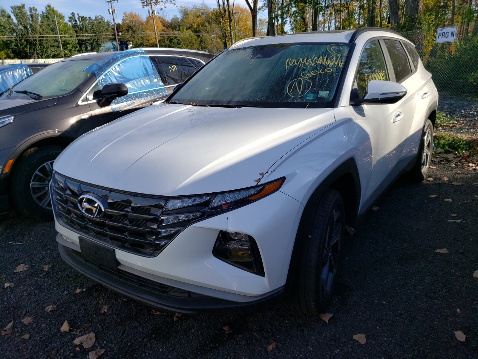 Photo 2 from auction – 2022 HYUNDAI TUCSON SEL with VIN 5NMJFCAE4NH010083