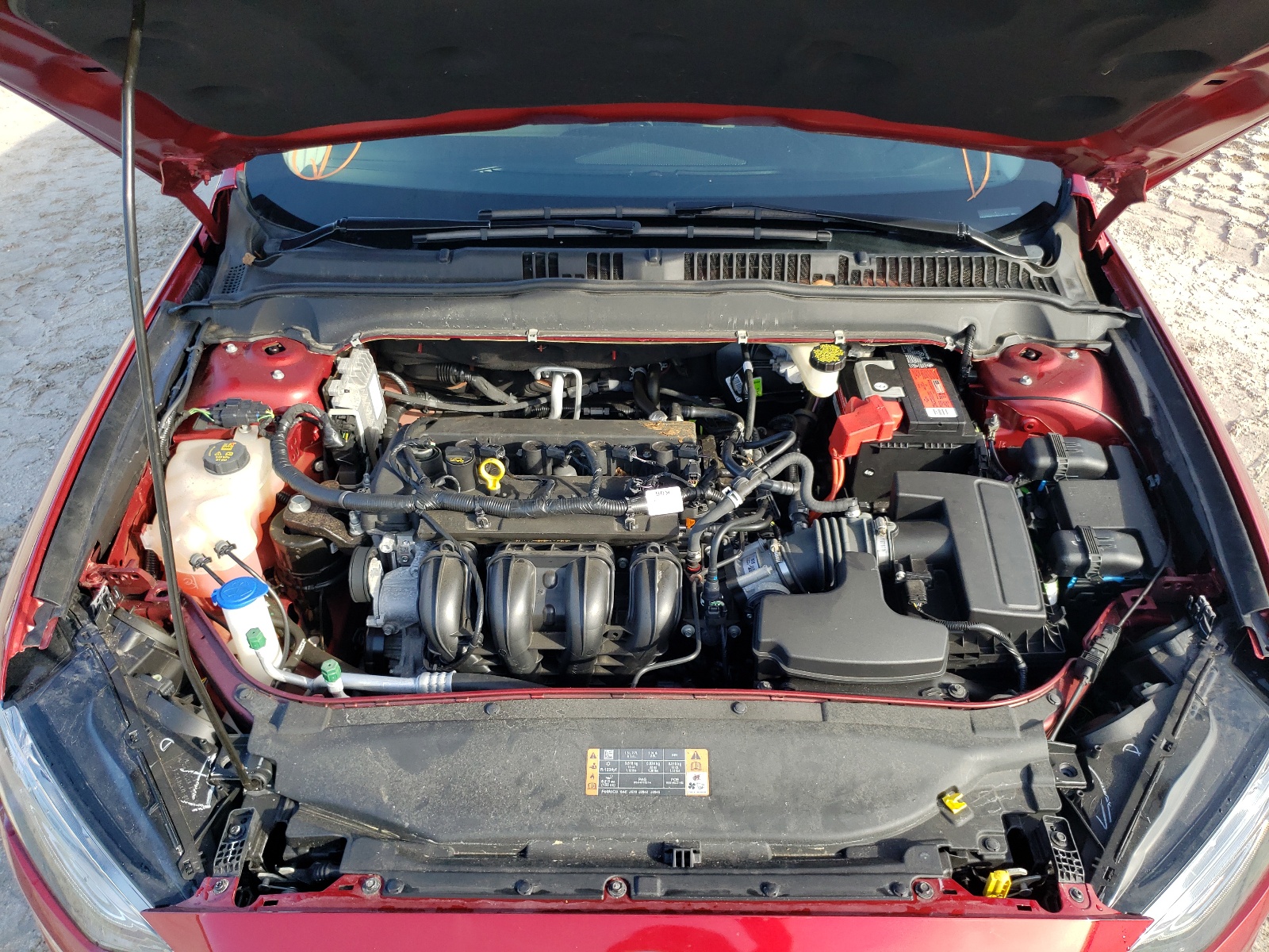Photo 7 from auction – 2017 FORD FUSION SE with VIN 3FA6P0H71HR175589