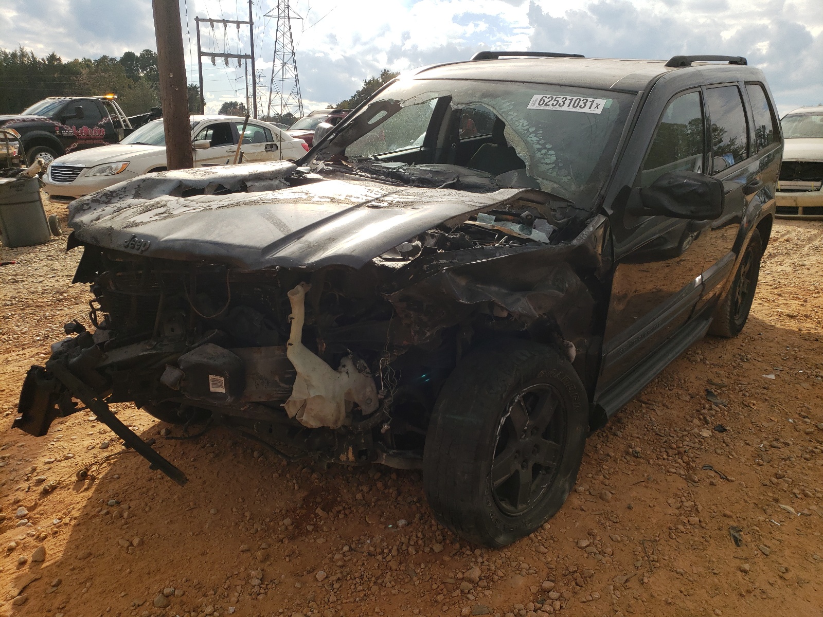 Photo 2 from auction – 2006 JEEP GRAND CHER with VIN 1J4GR48K86C284027