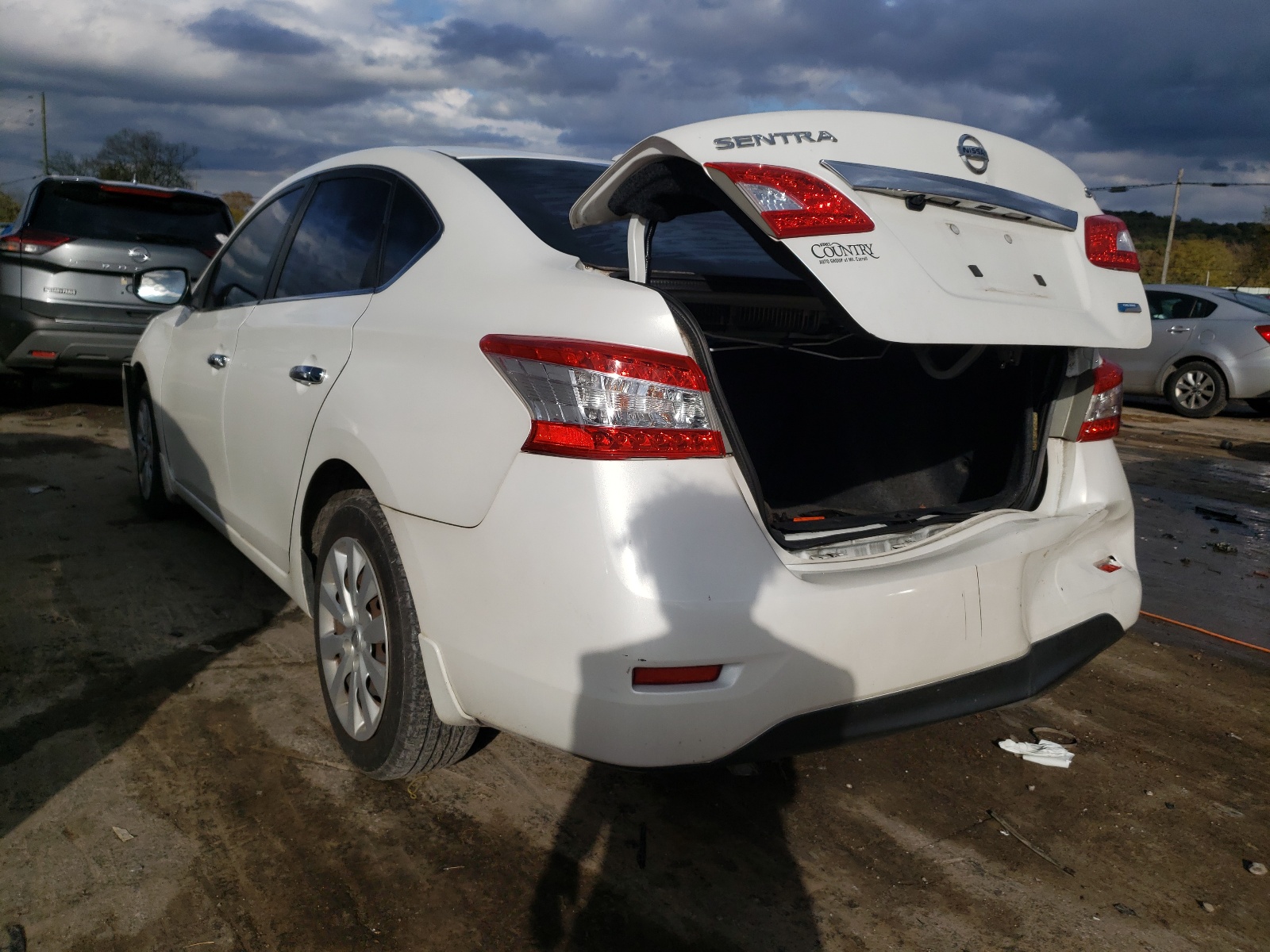 Photo 3 from auction – 2013 NISSAN SENTRA S with VIN 3N1AB7AP0DL665172