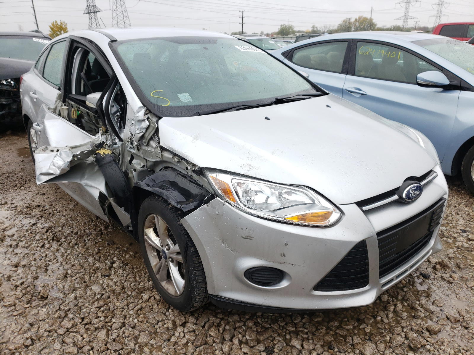 FORD FOCUS SE 2014 with VIN 1FADP3F22EL285934 - Photo from auction