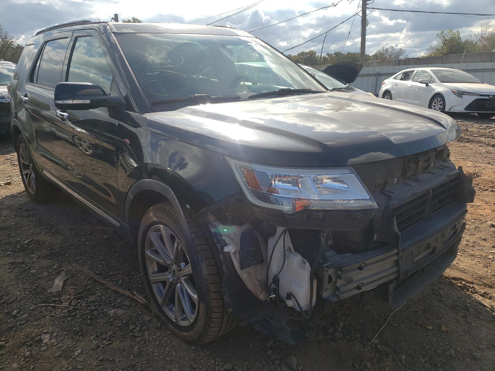 FORD EXPLORER L 2016 with VIN 1FM5K8F88GGA87963 - Photo from auction