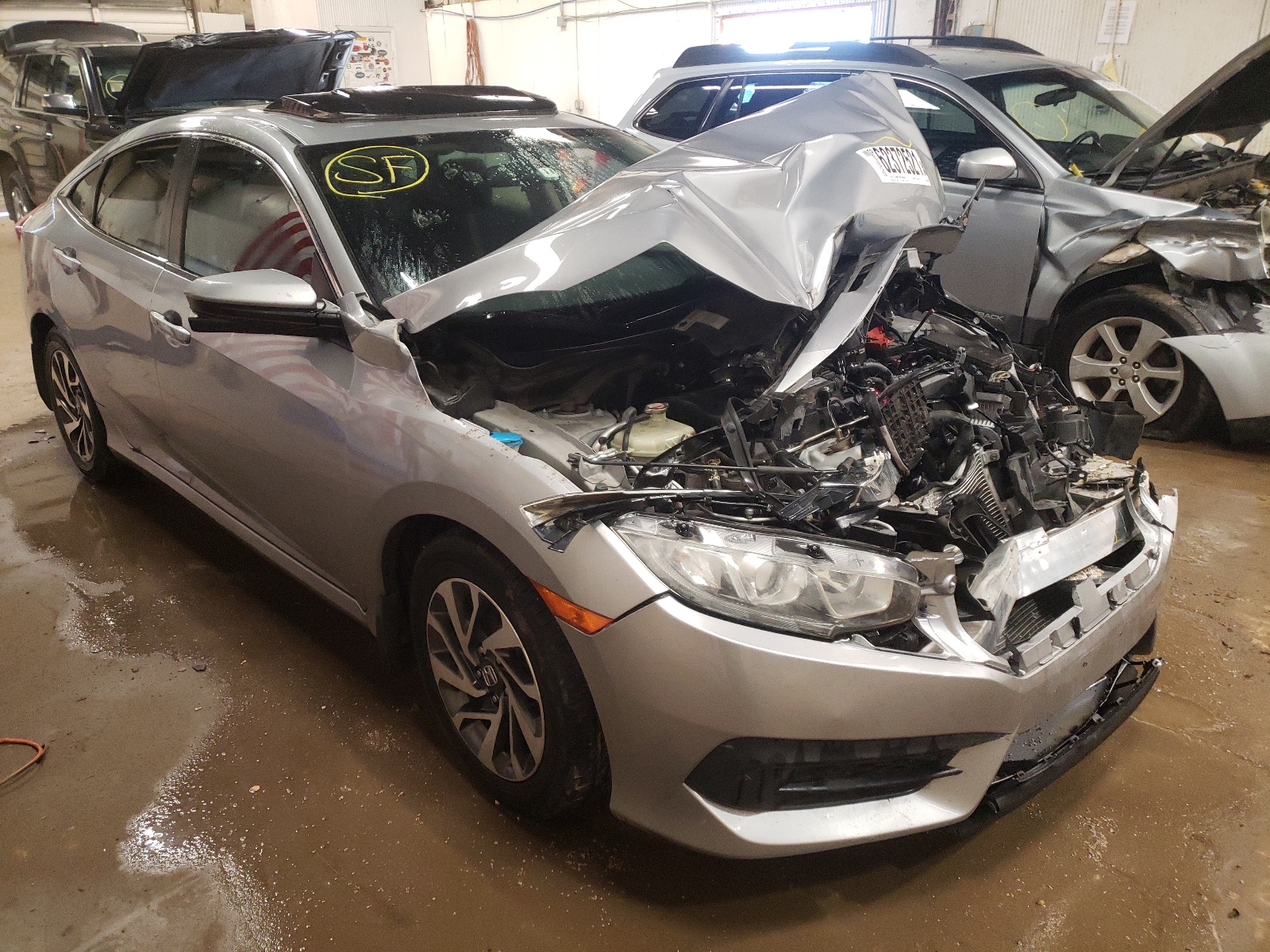 Foto 1 de la subasta – 2016 HONDA CIVIC EX con VIN 2HGFC2F73GH507905