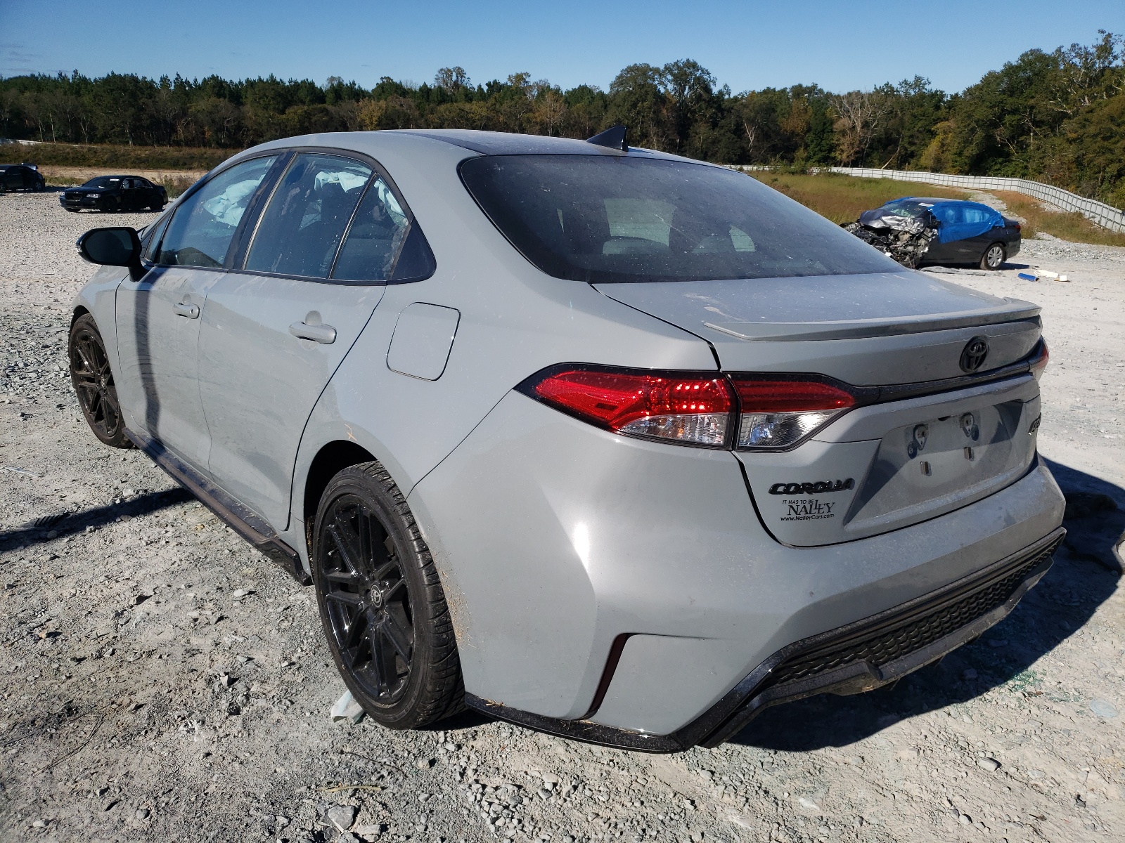 Photo 3 from auction – 2021 TOYOTA COROLLA SE with VIN 5YFS4MCE8MP078775