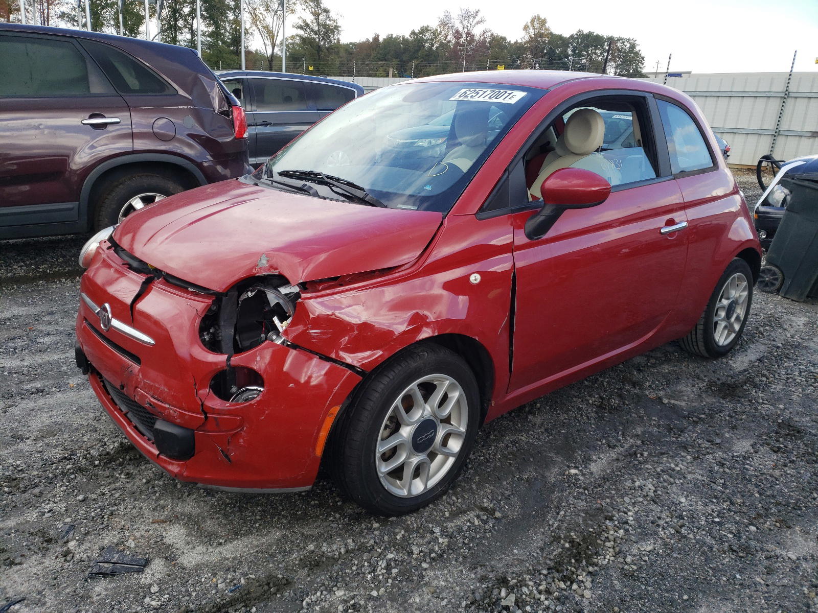Photo 2 from auction – 2013 FIAT 500 POP with VIN 3C3CFFAR3DT678167