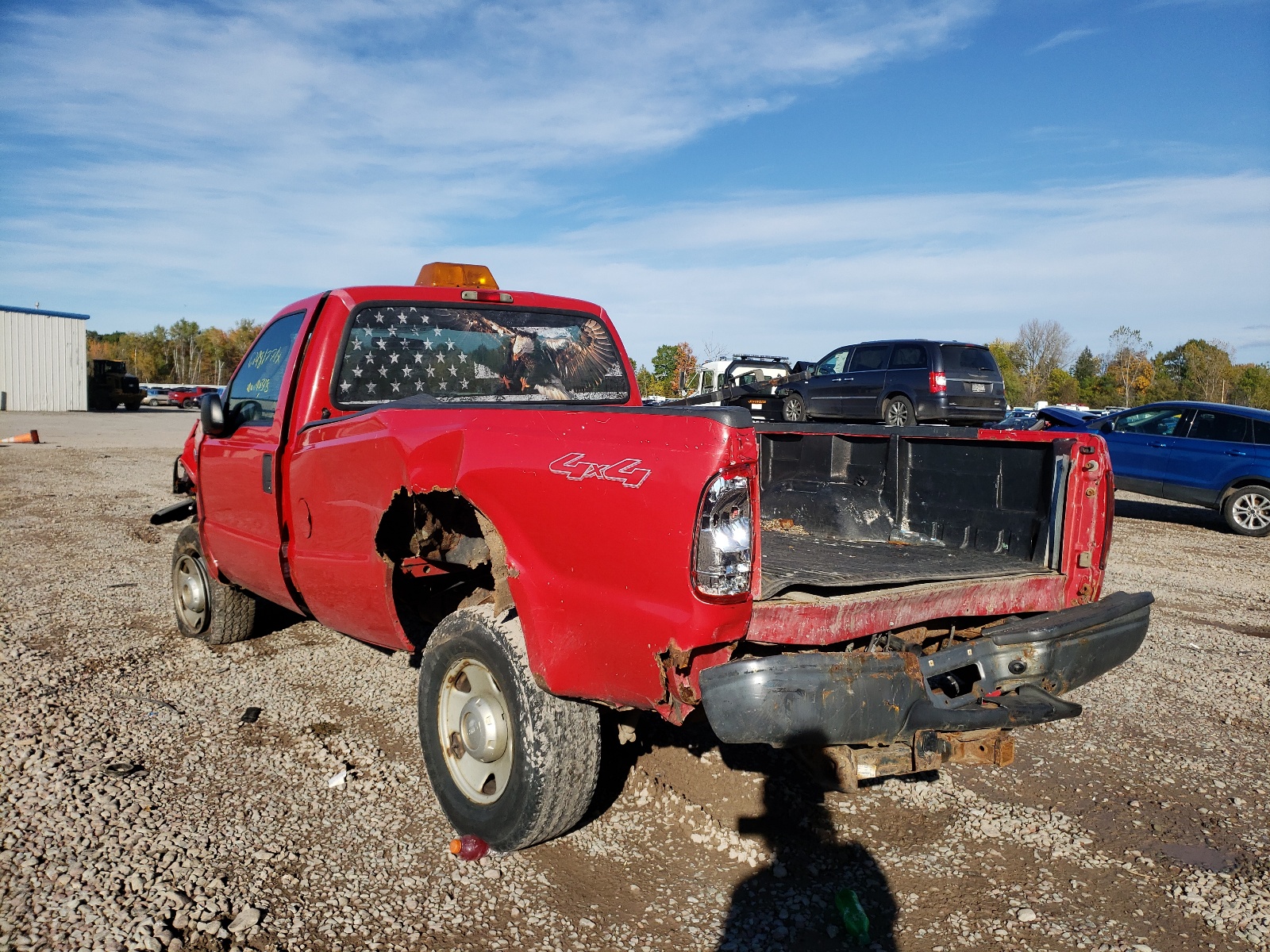 Photo 3 from auction – 2005 FORD F250 SUPER with VIN 1FTNF21505EA04196