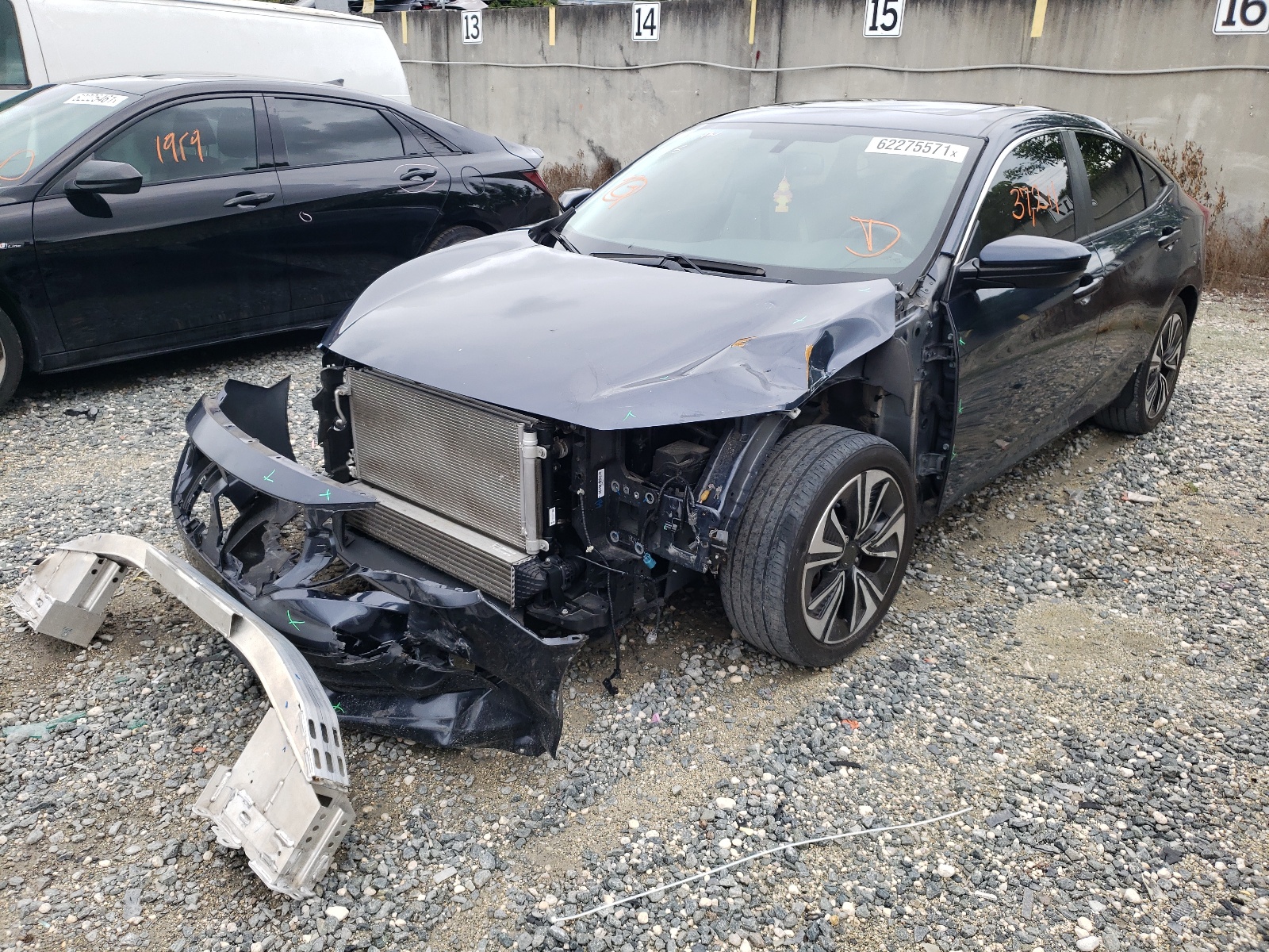 Photo 2 from auction – 2018 HONDA CIVIC EXL with VIN JHMFC1F74JX043002