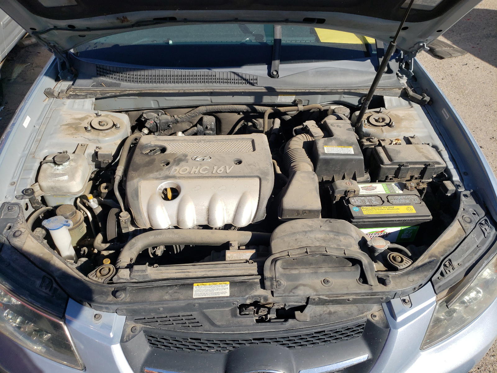Photo 7 from auction – 2008 HYUNDAI SONATA with VIN 5NPEU46C98H346937