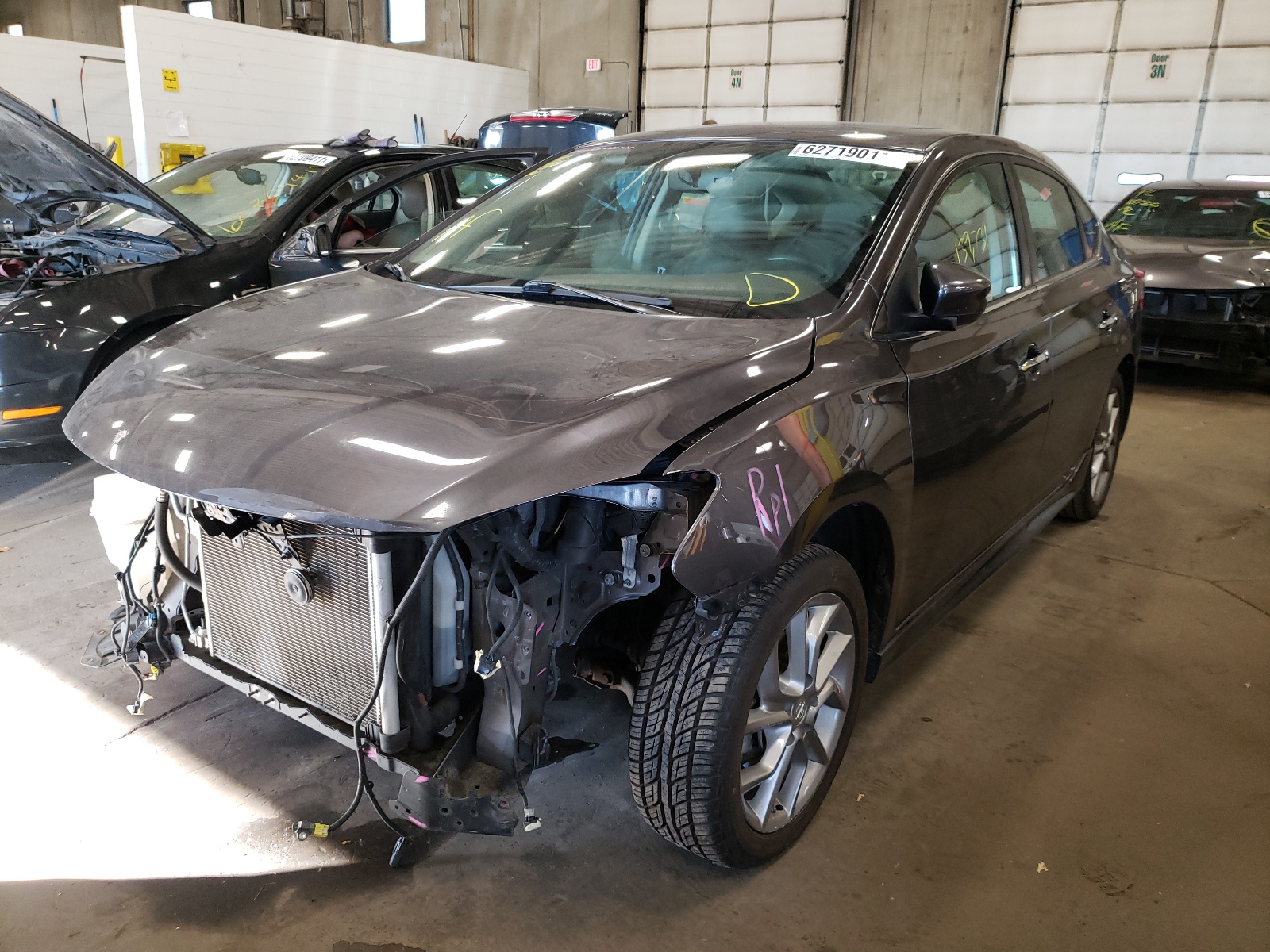 Photo 2 from auction – 2015 NISSAN SENTRA S with VIN 3N1AB7AP2FY269377