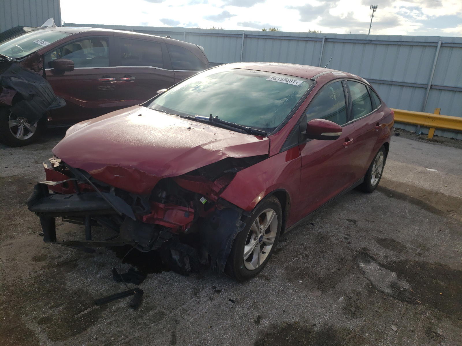 Photo 9 from auction – 2014 FORD FOCUS SE with VIN 1FADP3F27EL154255