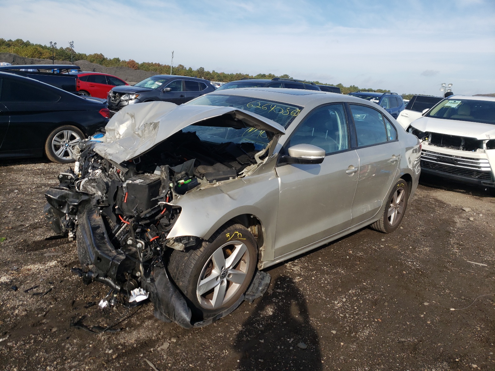 Photo 2 from auction – 2012 VOLKSWAGEN JETTA TDI with VIN 3VWLL7AJ2CM450283